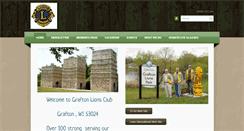 Desktop Screenshot of graftonlions.com